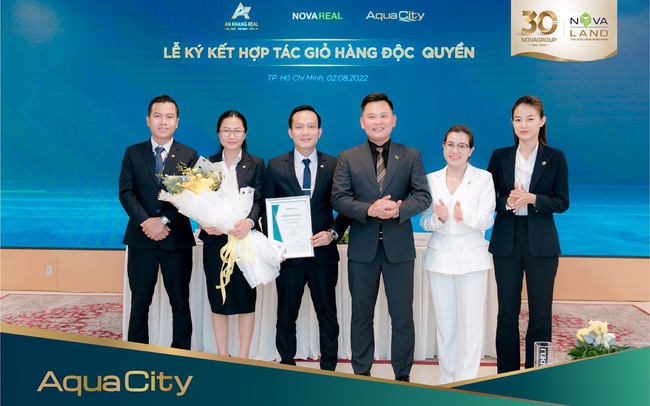 An Khang Real ký kết “giỏ hàng độc quyền” dự án Aqua City