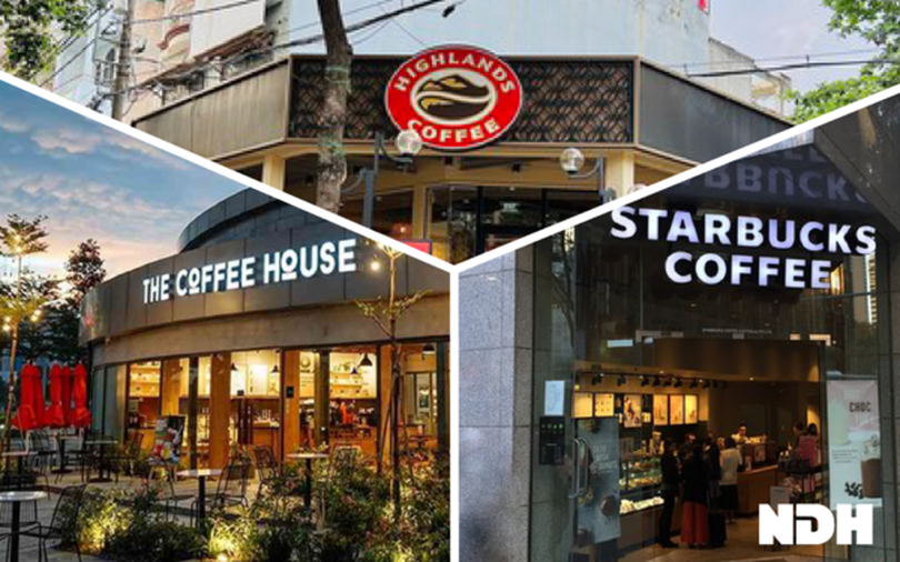 'So găng' Highlands Coffee, Starbucks Việt Nam và The Coffee House