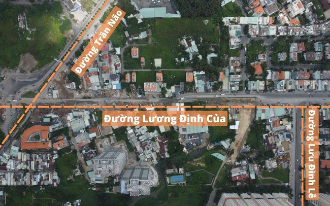 Dự án cải tạo đường Lương Định Của tại TPHCM ra sao sau 7 năm khởi công?