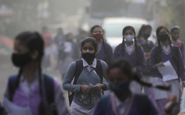 Ô nhiễm không khí nặng nề, thủ đô Ấn Độ đóng cửa trường tiểu học