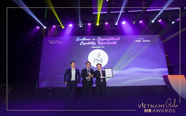 PNJ là doanh nghiệp Việt duy nhất được vinh danh 3 giải “Oscar” nhân sự