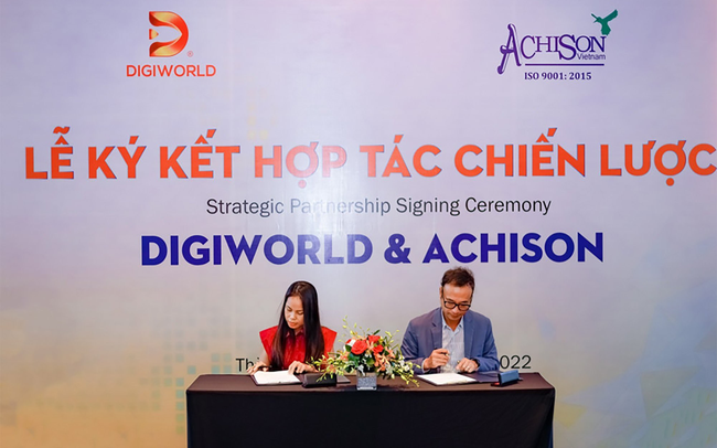 Digiworld ký kết hợp tác chiến lược cùng Achison, chính thức gia nhập ngành phân phối thiết bị công nghiệp và bảo hộ cá nhân